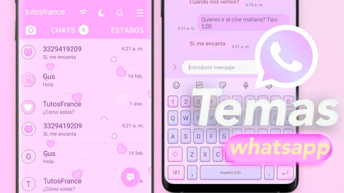 Cómo aplicar temas en WhatsApp Plus